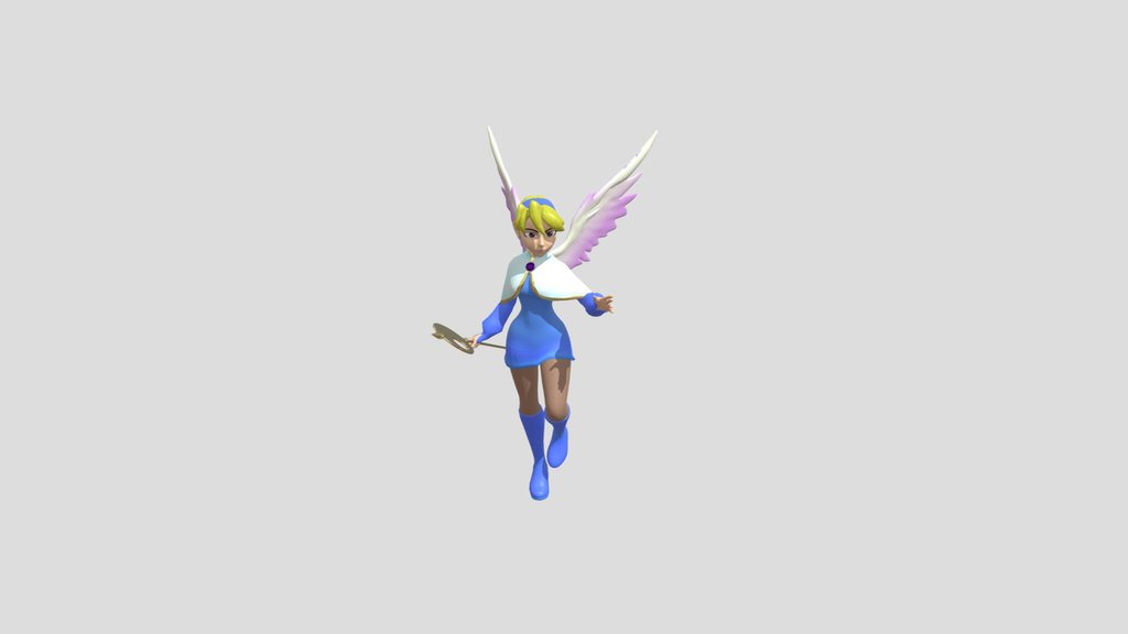 Nina Character Rigged