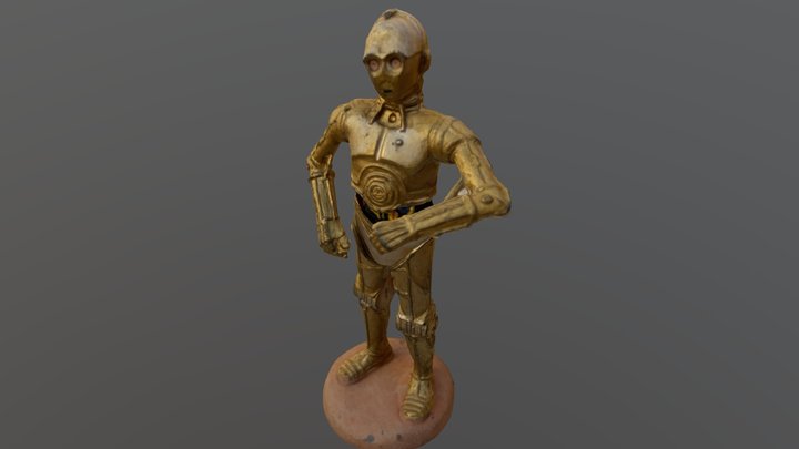 C-3PO (Star Wars) 3D Model