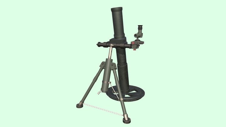 Mortar - M224 3D Model