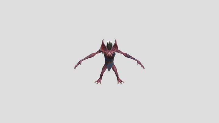 Bat Goblin For Ragdoll 3D Model