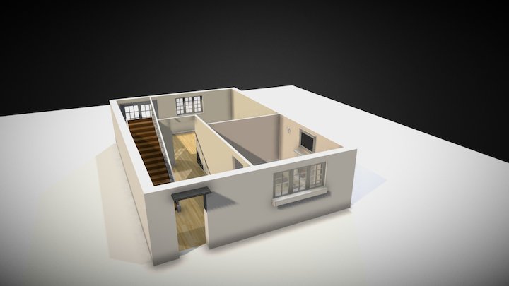 Interactive 3D Floor Plan - Example 3D Model