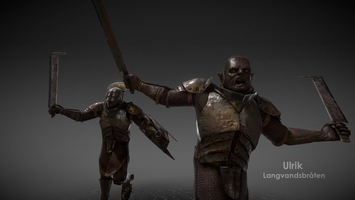 Uruk Hai - LOTR 3D Model