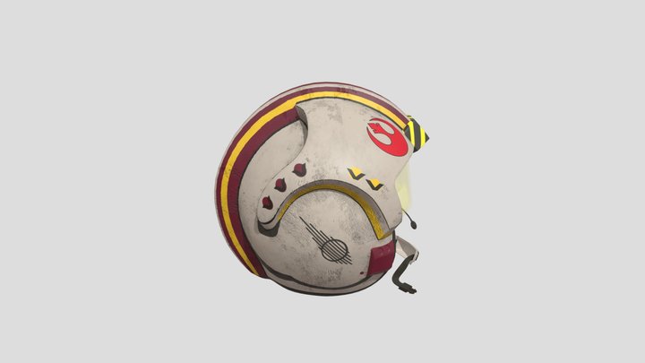 Capacete Luke Skywalker V.2 3D Model