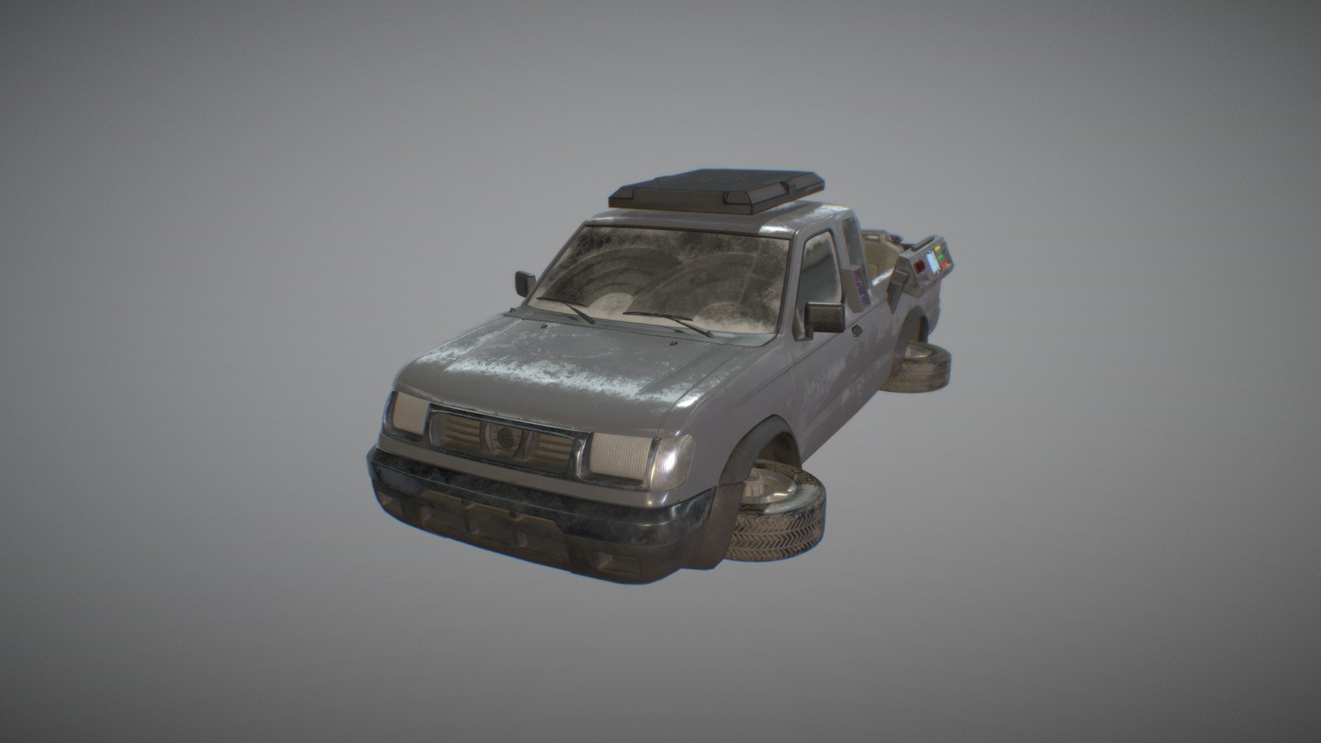 Cyberpunk Car - Nissan