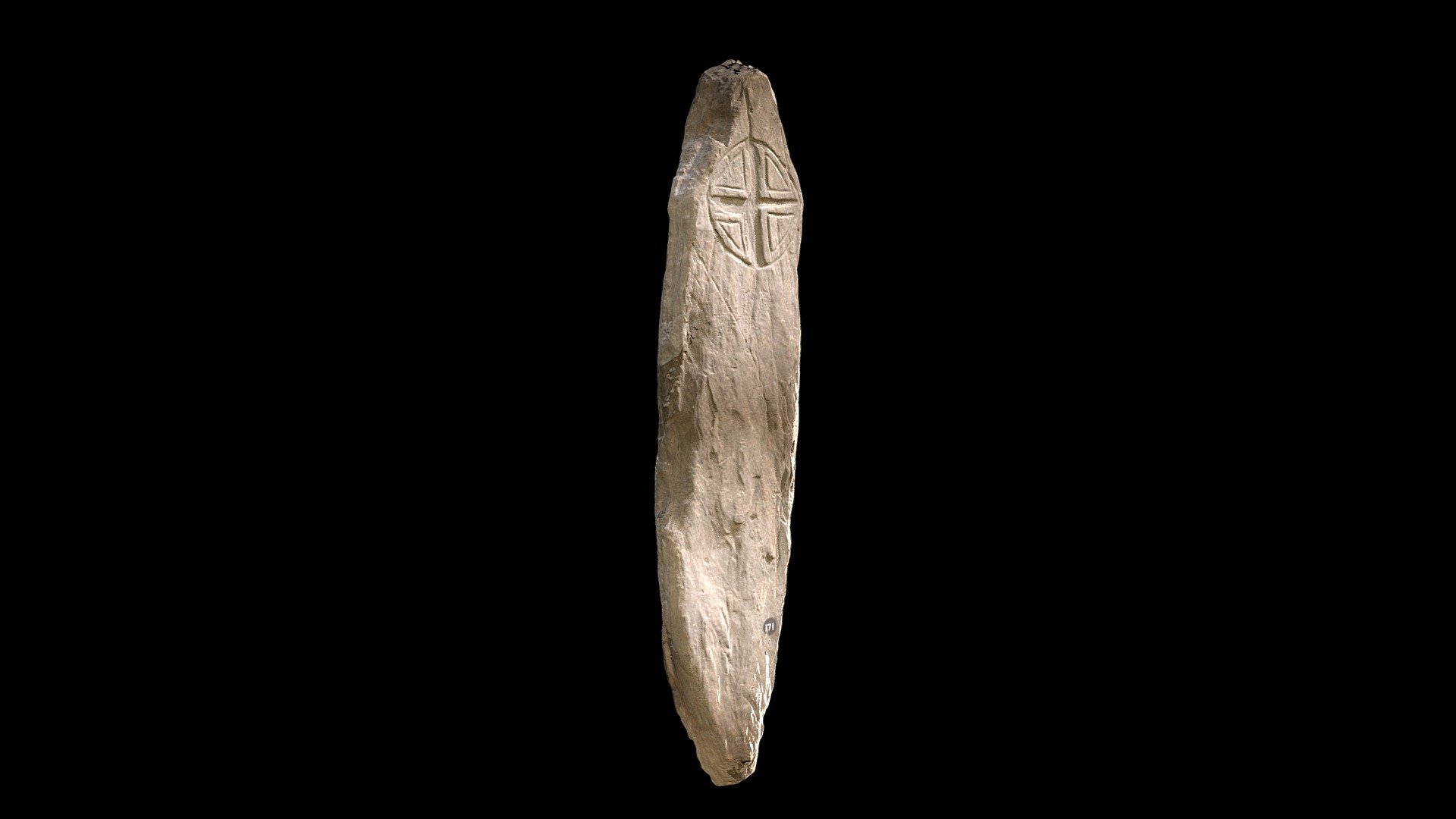 Speke Keeill Cross Slab (Manx Cross 171) - 3D model by ...