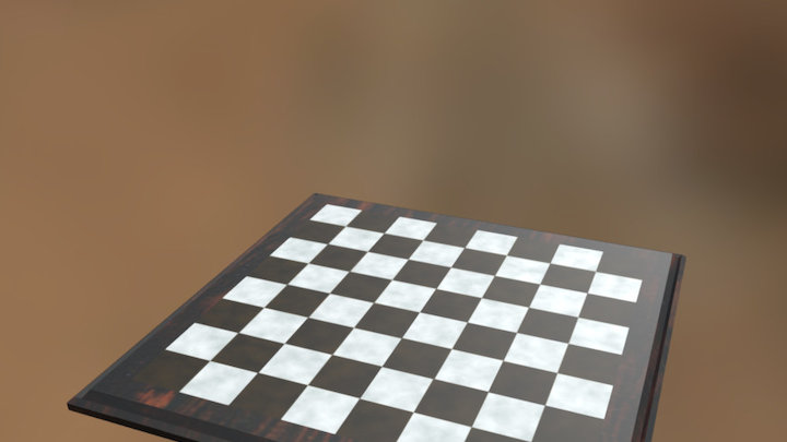 chessboard 3D Model