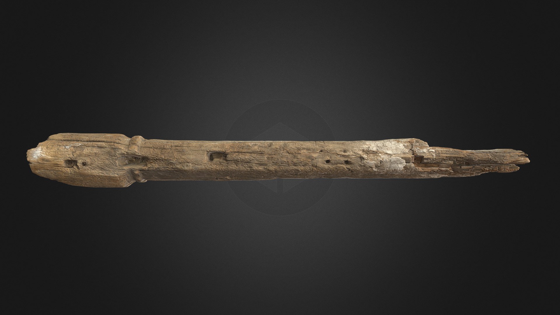 Wooden object, Kirkjubø - Træ 37 - Download Free 3D model by Faroe ...
