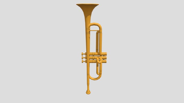 [Paper Mario: Sticker Star] Trumpet – Modèle 3D gratuit STL