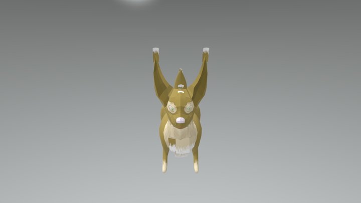 Fox Ferret 3D Model
