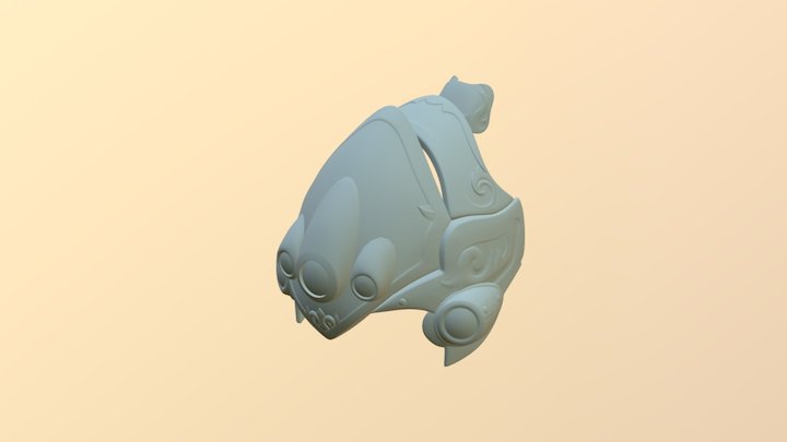 Widowmaker  helmet 3D Model