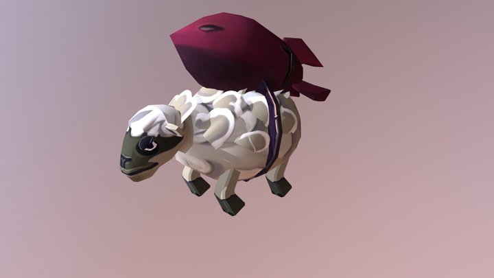 Sheep Animation 3D Model