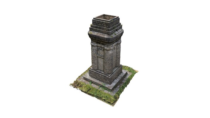 Scan Bismarck Tower, Hanau - Germany 3D Model