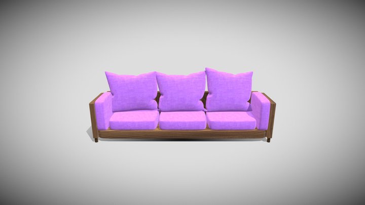 sofa FABRIC 3D Model