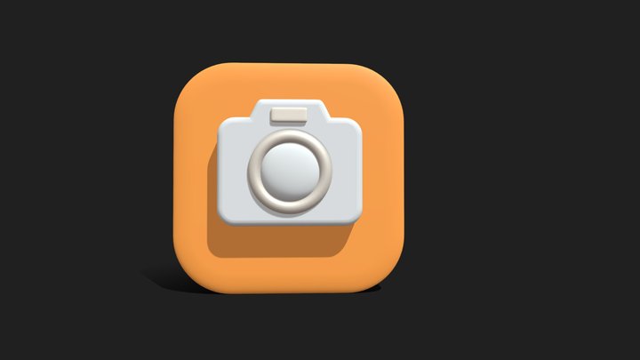 Camera 3D Model
