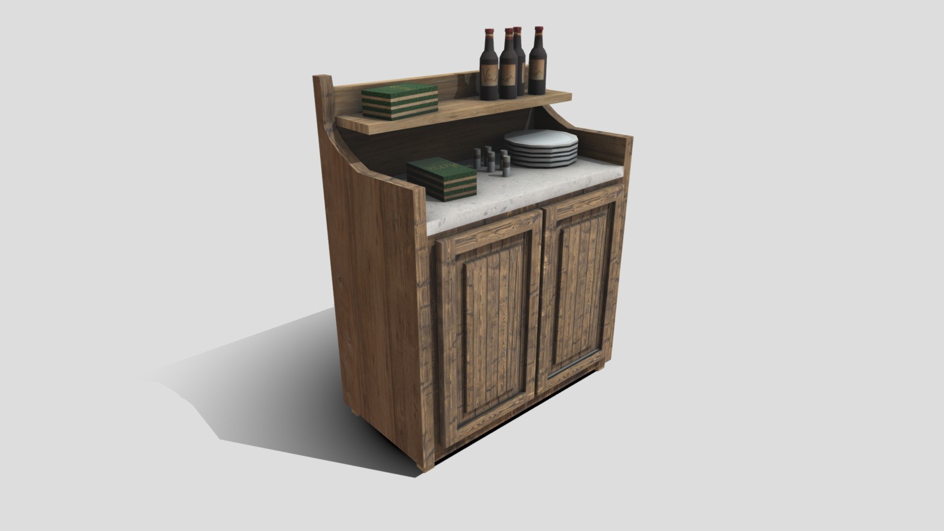 Prop Restaurant Closet