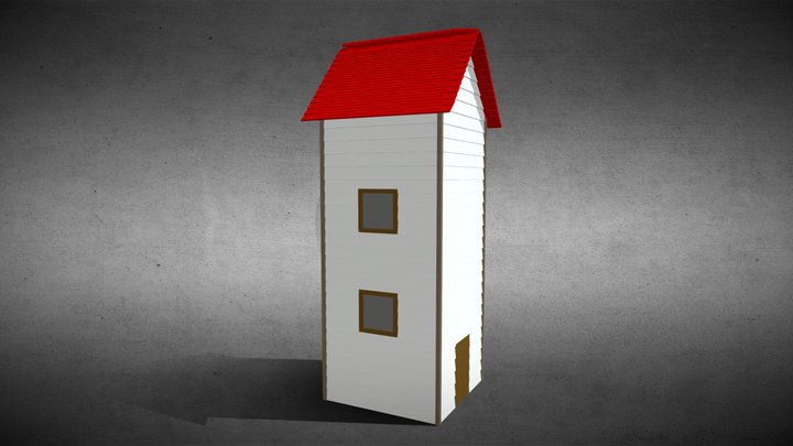 High house shape No.04 3D Model