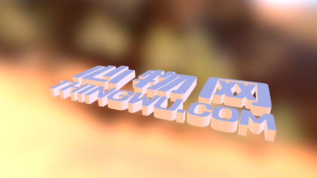 Thingwu 3D Model
