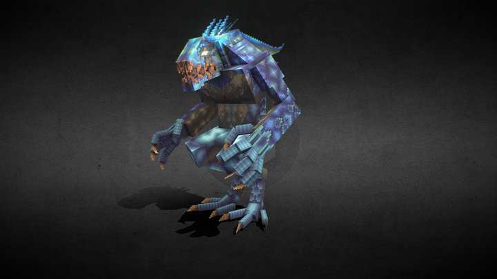 Swamp Monster Boss 3D Model