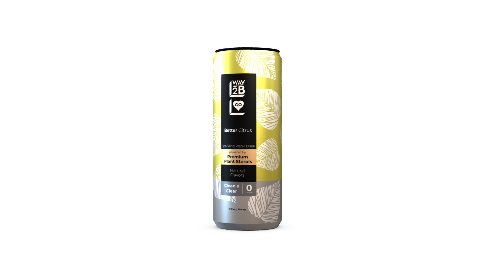 Sterols Can Lemon Sparkling