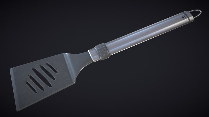 Kitchen Spatula - Tool 3D Model