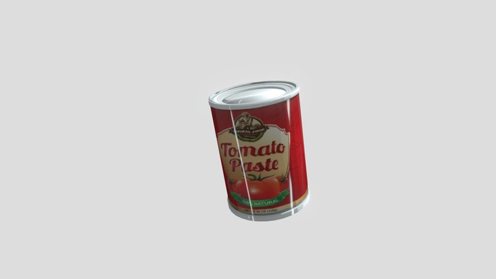 tomato paste 3D Model