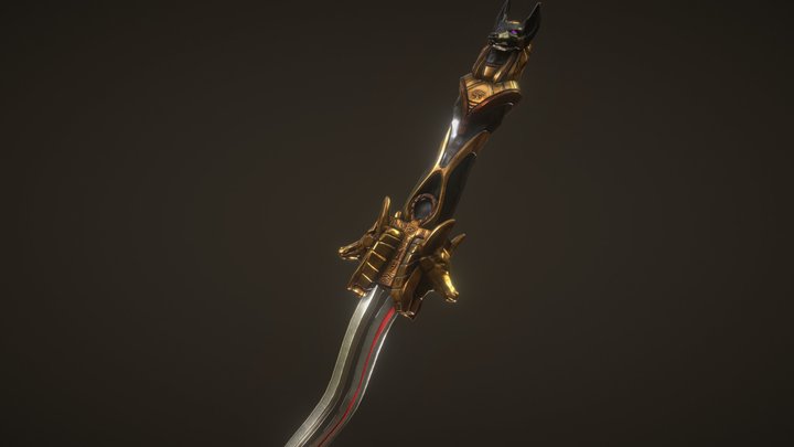 Mystical Weapon : Underworld Dagger 3D Model