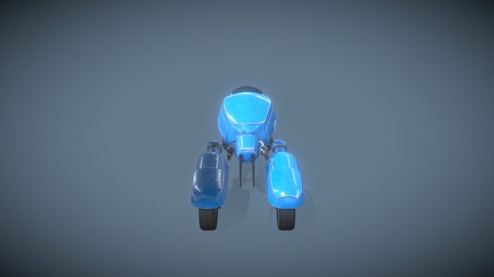 CRAY BIKE 3D Model