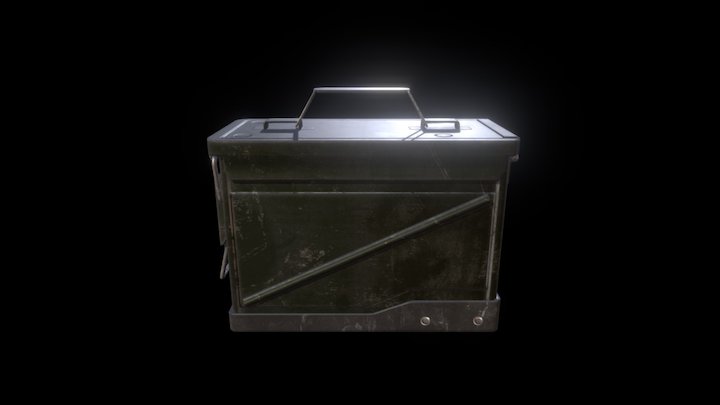Ammo Box Practice 3D Model