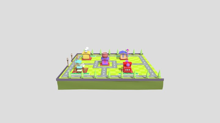 Map 3D Model