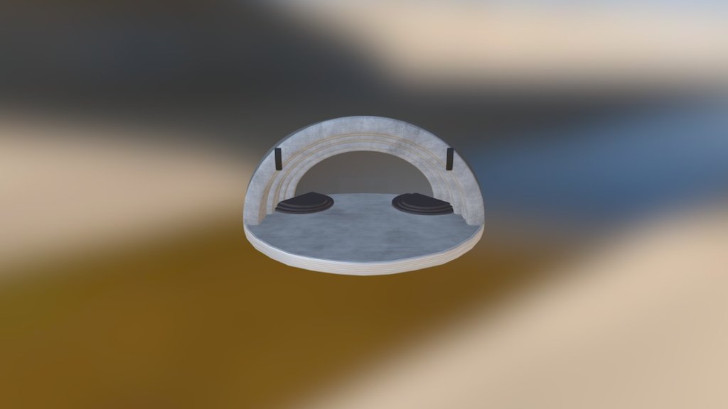 Dome Stage Textured - 3D model by hyphendais [c8791ae] - Sketchfab