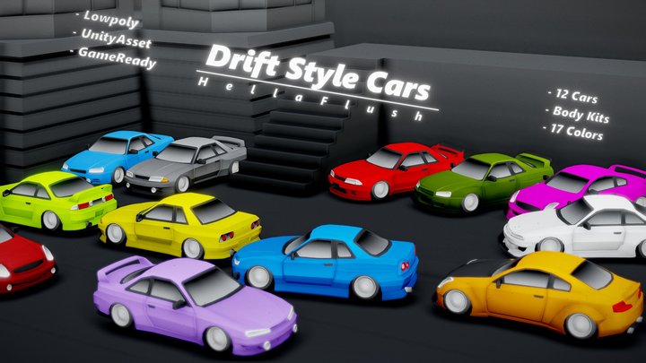 HellaFlush: DriftStyleCars - 3 3D Model