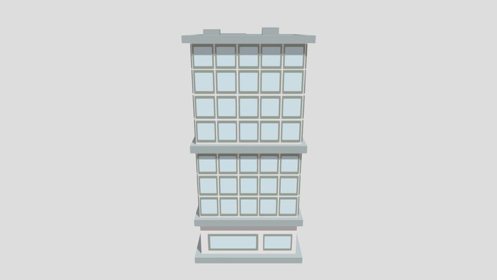 Buildingv2 (First attempt at a building) .fbx 3D Model