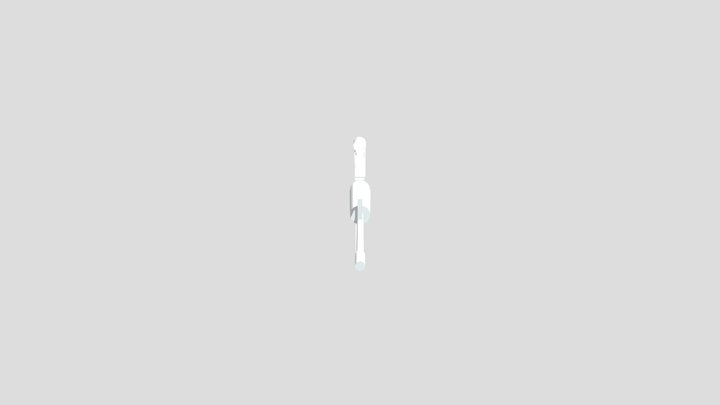 Low Poly AR-15 3D Model