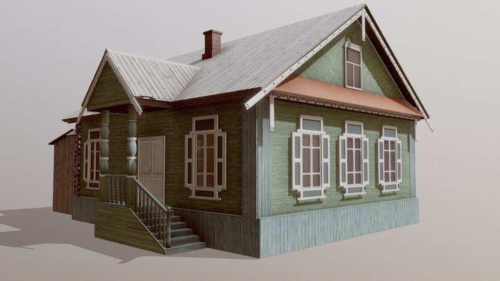 Дом Крюковой 3D Model