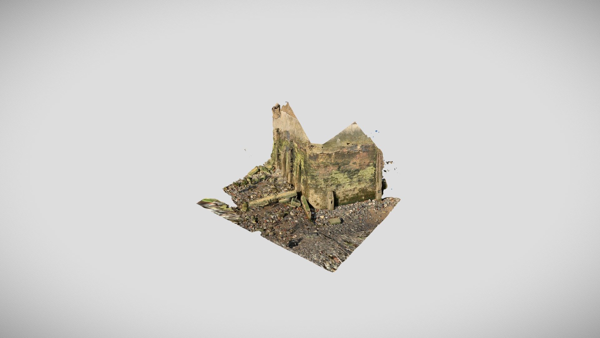 Thames Foreshore — Sketchfab embed 3D viewer