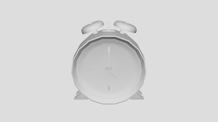 Alarm Clock 3D Model