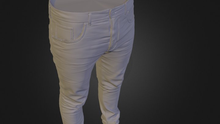 VERTEX2_Jeans 3D Model