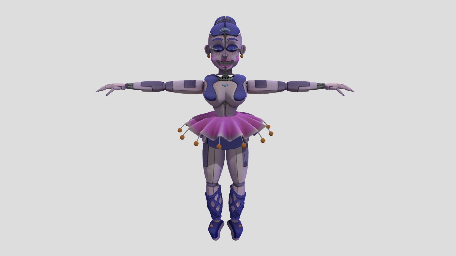 Ballora - Download Free 3D model by skylajade69 [c87eb92] - Sketchfab