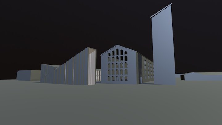 St Luger Kirche 3D Model