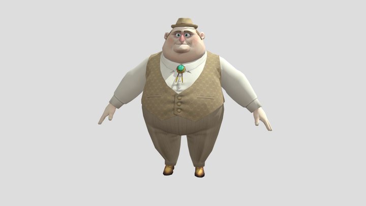 Mayor (the nut job 2) 3D Model