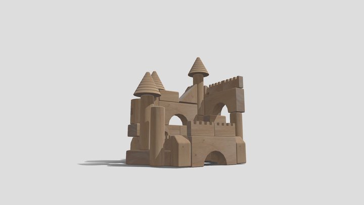 Reed_Jack_wk8_Castle 3D Model