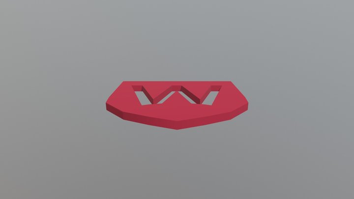 Tut2 Shield Logo1 3D Model