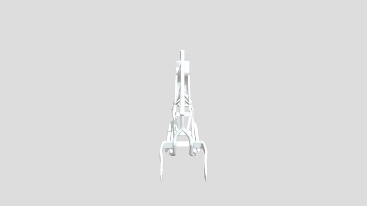 Motorcycle Frame 3D Model