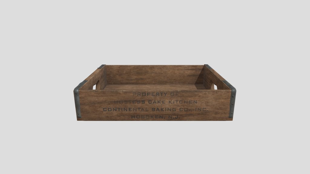 Wooden Bakery Box