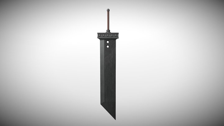 Buster Sword 3D Model
