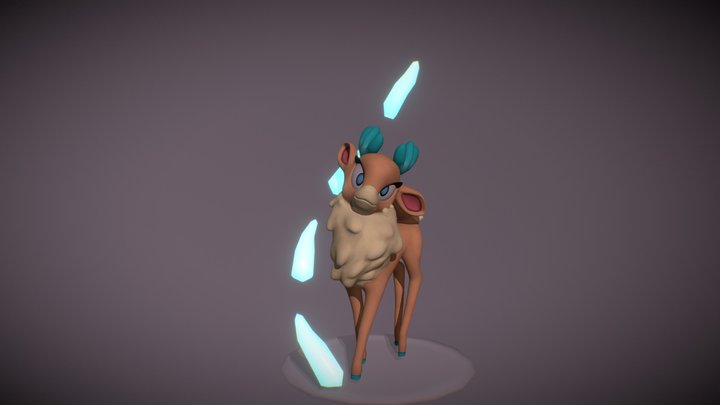 Velvet from "them's fightin' herds" 3D Model