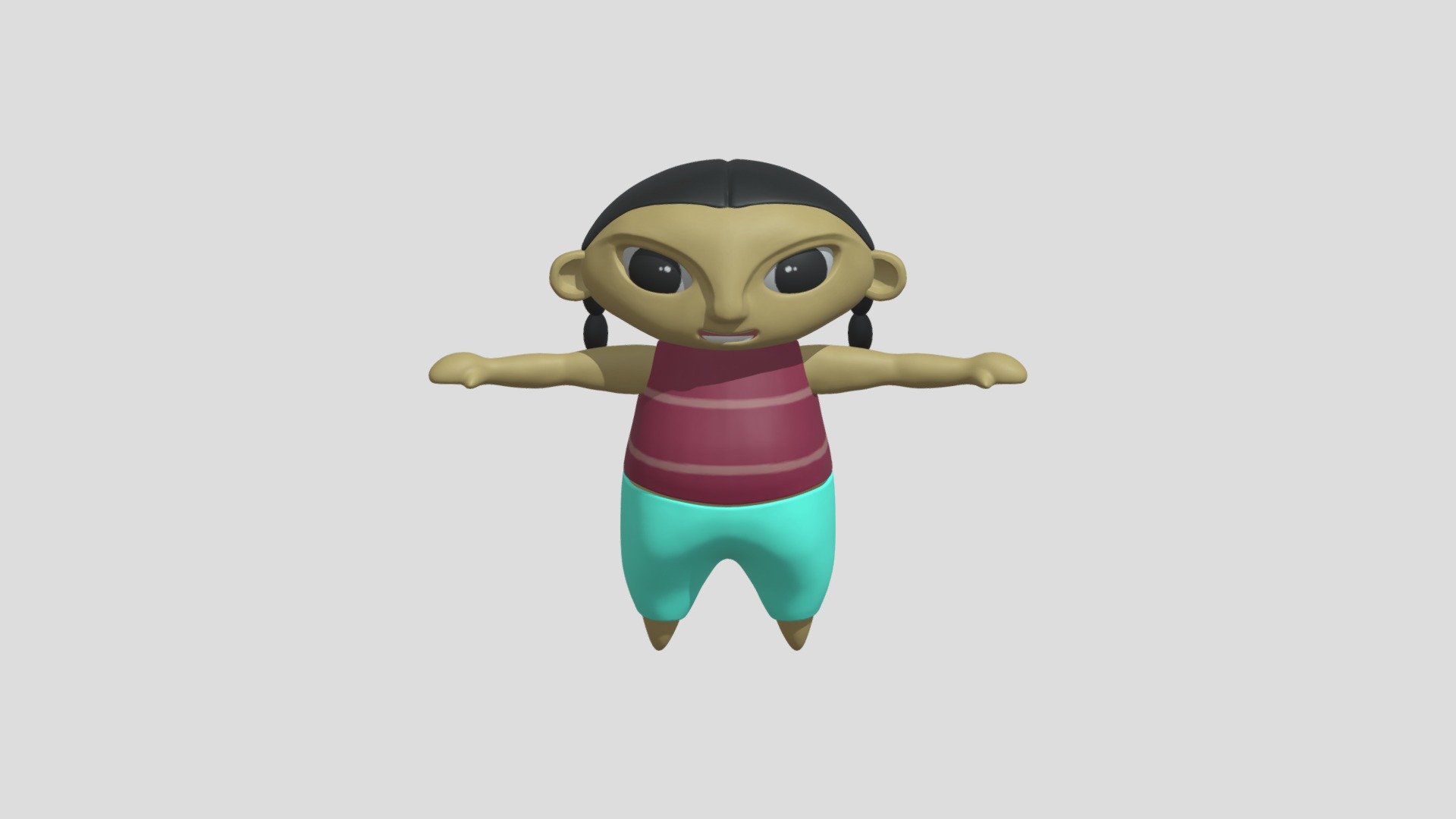 Flora - Modelado High Poly - v03