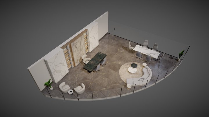 Zameen Vault _ Office-2 3D Model