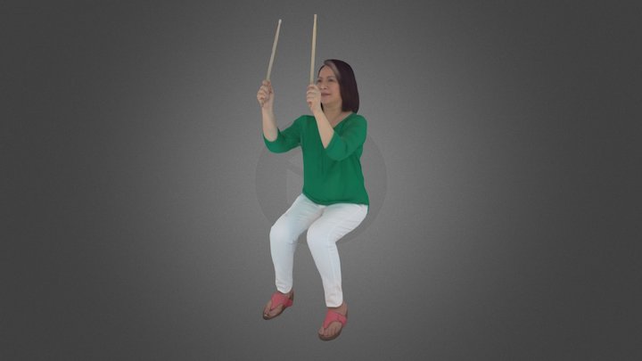 Scan and Edited Mesh 3D Model