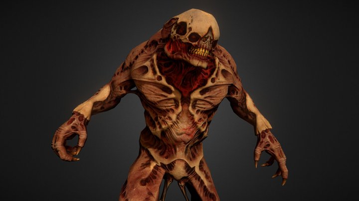 Hell Knight - DOOM Redesign/Fan Art 3D Model